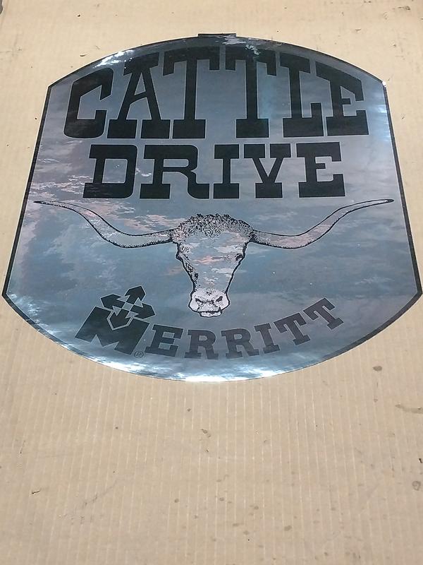 
Decal, Cattle Drive