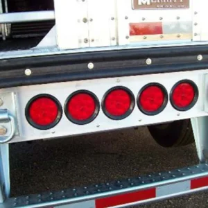 Extra red lights on the rear butt plate