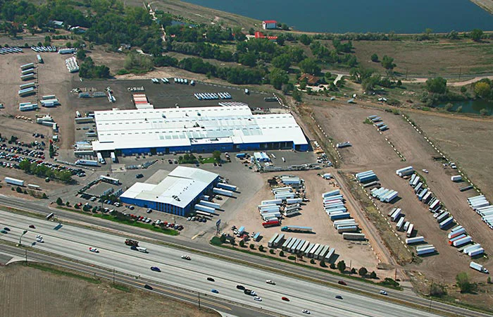 Aerial view of our corporate headquarters in Colorado