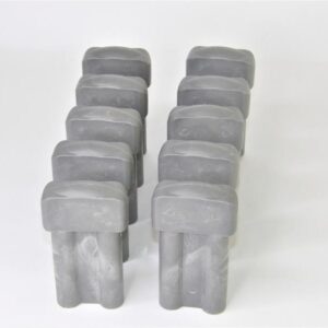 Roll Up Door Slippers, 10-Pack